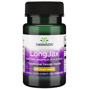 Sexual Health Libido: Swanson LongJax Eurycoma Longifolia Jack Extract 20:1 30 Caps