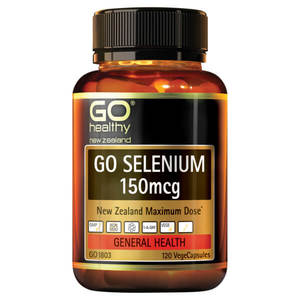 Selenium: Go Healthy Go Selenium 150mcg 120 Veggie Caps