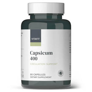 Vegan: Vitafit Capsicum 400 80 Caps