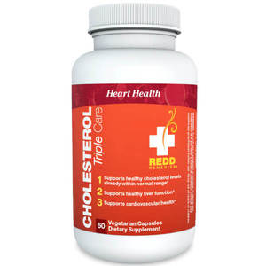 Redd Remedies: Redd Remedies Cholesterol Triple Care 60 Caps