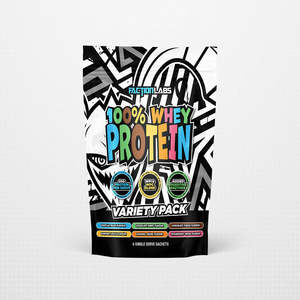 100% Whey Protein Variety 6 pack
