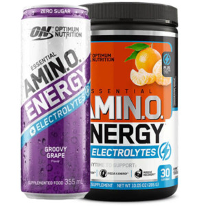 Optimum Nutrition Amino Energy + Electrolytes 30 Servings + FREE CAN