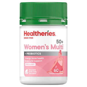 Gifts For Her: Healtheries 50+ Women's One-A-Day with Probiotics 60 Tablets