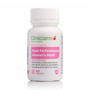 Clinicians PeakPerformance Women’s Multi 60 Tabs