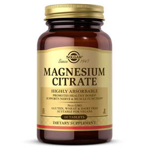 Solgar Magnesium Citrate 60 Tabs