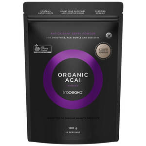 Acai: Tropeaka Organic Acai Powder 100g