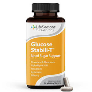 Alpha Lipoic Acid: LifeSeasons Glucose Stabili-T 90 Caps