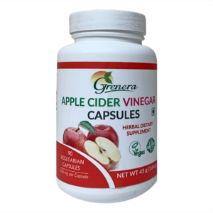 Apple Cider Vinegar: Grenera Apple Cider Vinegar 90 Veggie Caps
