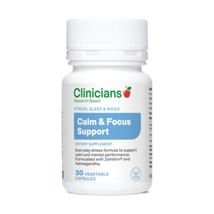 Ashwagandha: Clinicians Calm Focus Support