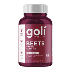 Beetroot: Goli Nutrition Beets Cardio Gummies x60