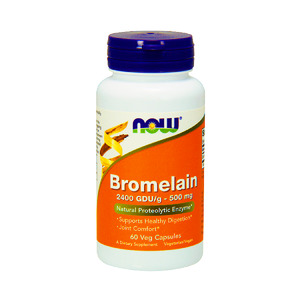 Now Foods Bromelain 500mg 60 Caps
