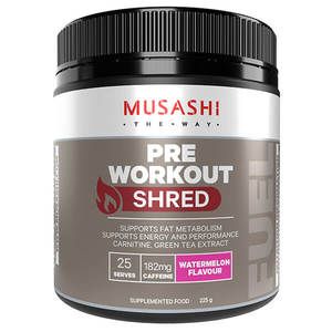 Musashi Pre-Workout Shred 225g