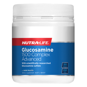 Chondroitin: Nutralife Glucosamine 1500 Complex Advanced 180 Tablets