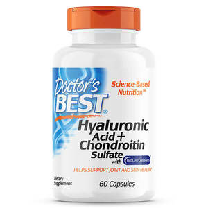 Chondroitin: Doctor's Best Hyaluronic Acid with Chondroitin Sulfate 100mg 60 Caps