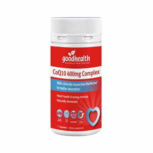 Good Health CoQ10 400mg Complex 60 Caps