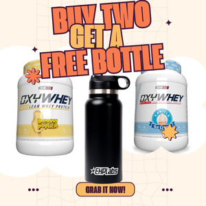 I see double deal - 2 x EhpLabs NEW OxyWhey 27 Serves with EHP Labs Stainless St&hellip;
