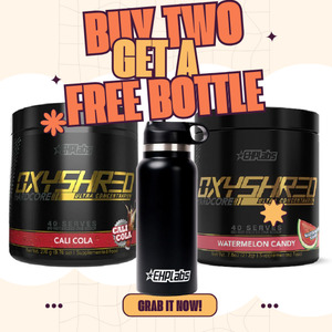 I see double deal - 2 x EHPLabs OxyShred Hardcore 40 Serves with EHP Labs Stainl&hellip;