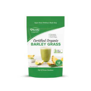 Morlife Barley Grass Powder (Certified Organic)