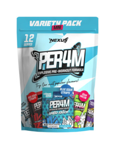 Nexus PER4M Pre-Workout Variety Pack