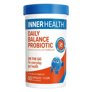 Inner Health: Daily Balance Probiotic 60 Capsules