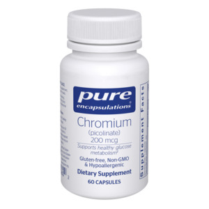 Chromium: Pure Encapsulations Chromium (picolinate) 200 mcg