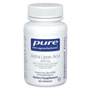 Vegan: Pure Encapsulations Alpha Lipoic Acid 200mg