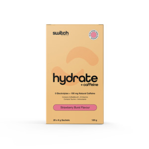 Switch Nutrition: SWITCH Hydrate + Caffeine box [20 Serve]