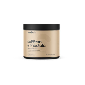 SWITCH Essentials - Saffron + Rhodiola - TGA [60 Capsules]