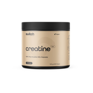 Switch Nutrition: SWITCH Essentials - CREATINE HCL [240 Capsules]
