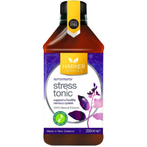 Harker Herbals Stress Tonic 250ml CLEARANCE Short Dated end of 09/2026