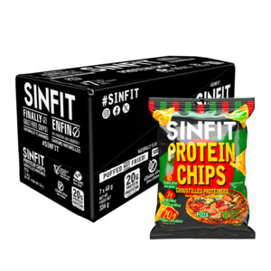 New: SINFIT Pizza Protein Chips