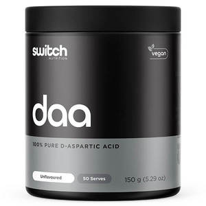 Switch Nutrition: Switch Nutrition D-Aspartic Acid 50 Serves CLEARANCE Short Dated end of 11/2026