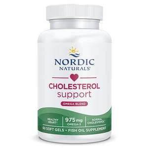 Softgels: Nordic Naturals Cholesterol Support Omega Blend 60 Softgels