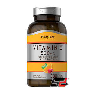 Pipingrock: PipingRock | Vitamin C 500 mg with Bioflavonoids & Rose Hips