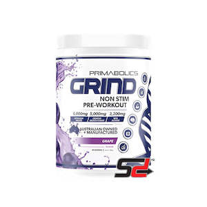 Pre Workout 1: PRIMABOLICS | GRIND Non Stim Pre-Workout