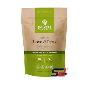 Plant Based Protein 1: Nature's Sunshine | Love & Peas Protein (Sugar Free)