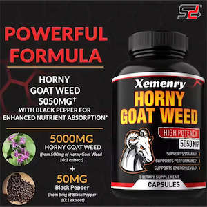 Testosterone 1: Horny Goat Weed (60 caps)