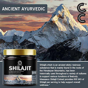 General Health 1: Pure 100% Organic Shilajit liquid Supplements
