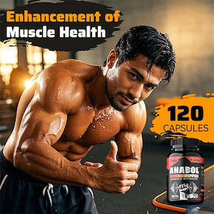 Testosterone 1: Anabol Ripped Anabolic Muscle Builder - Increase Abdominal Muscle Mass, Promotes Faster Muscle Growth, Recovery and Strength