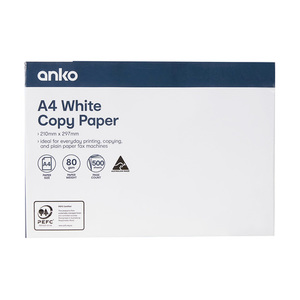 Products: Anko Copy Paper – Single Ream