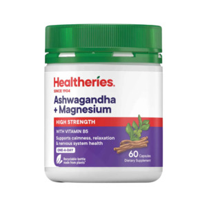 Vitamins: Healtheries Ashwagandha + Magnesium