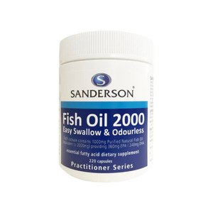 Vitamins: Sanderson One-A-Day Fish Oil 2000