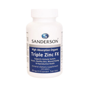 Vitamins: Sanderson Triple Zinc Fx