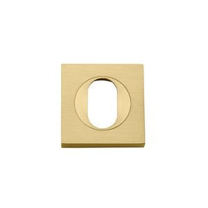 Iver Oval Square Euro Escutcheon