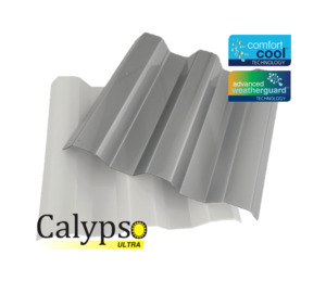 Products: Calypso Ultra Comfort Cool Greca Polycarbonate Sheet – 25 Year Warranty