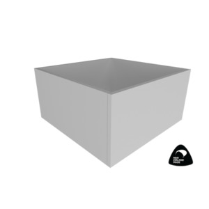 Products: kubos Planter Box 600w x 300h x 600d White