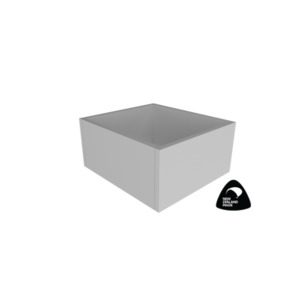 Products: kubos Planter Box 400w x 200h White