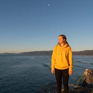 Girls: Yellow Surf Fevah Hoodie