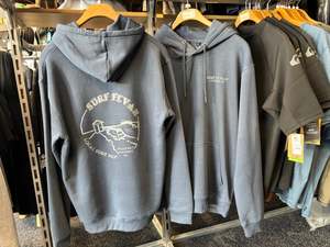 Mens: Surf Fevah Stone Blue Hoodie