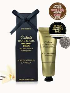 Black Raspberry Vanilla: Cuticle Hand & Nail Treatment Cream - Black Raspberry & Vanilla